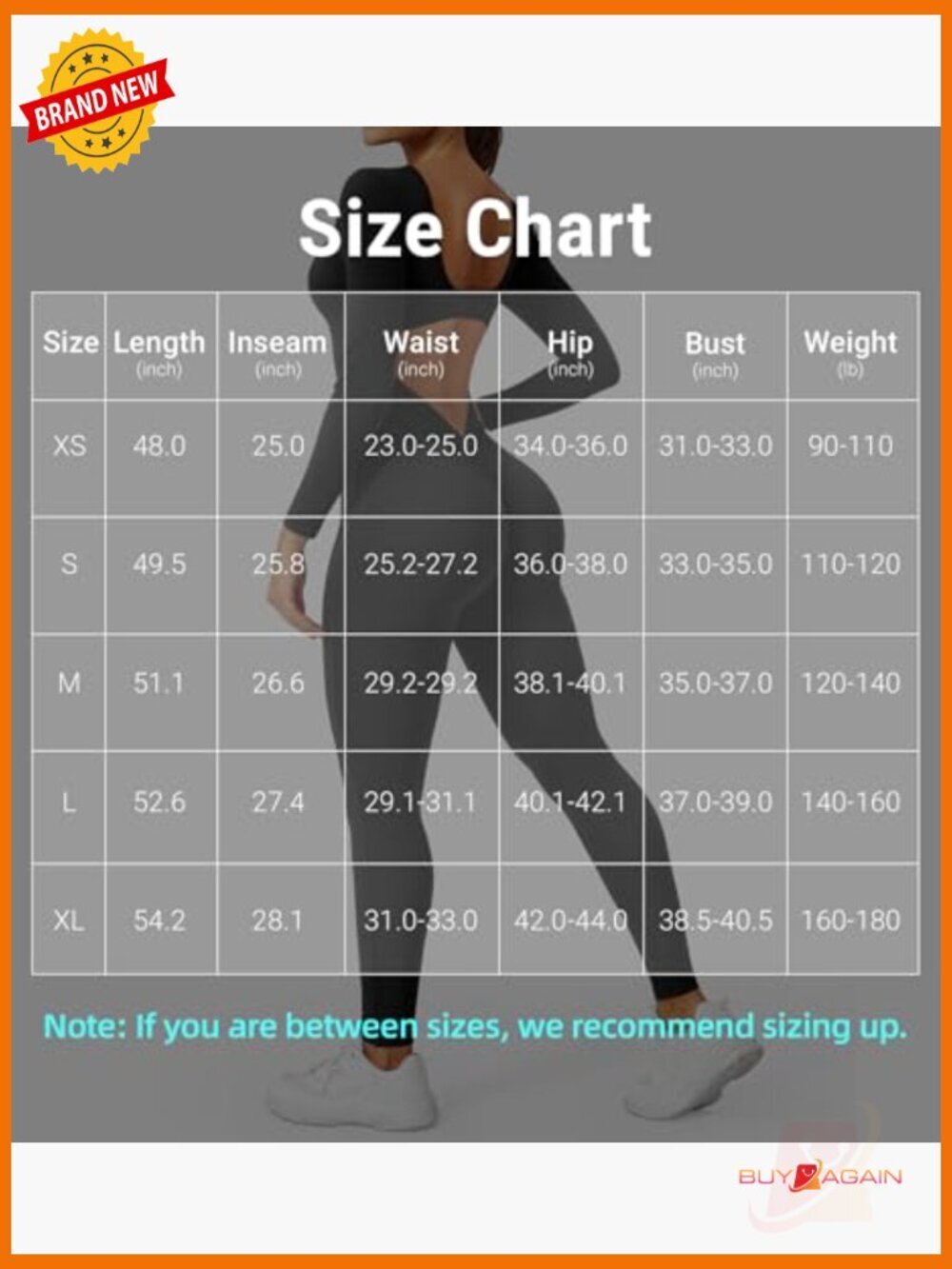 Long Sleeve V Back Scrunch Butt Jumpsuit Workout Bodysuit Romper - Picture 6 of 7